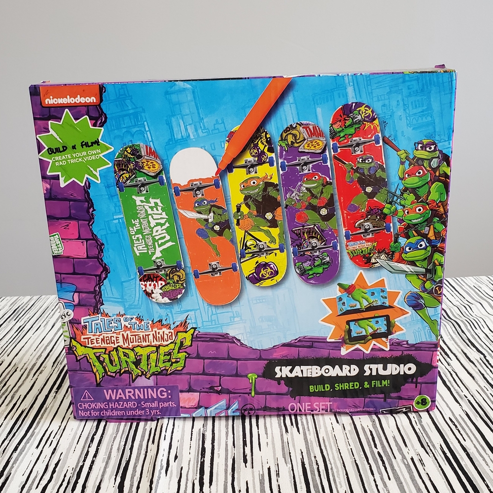 Teenage Mutant Ninja Turtles Skateboard Studio Fingerboards Set